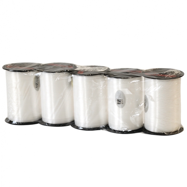 Rocca nastro splendene 10mmx250mt bianco 06 bolis - Z04130