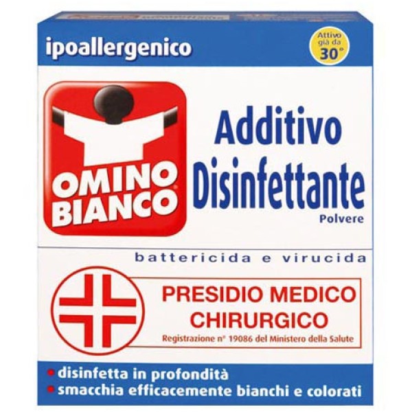 Additivo disinfettante baby igienic 450gr per tessuti omino bianco - Z04188