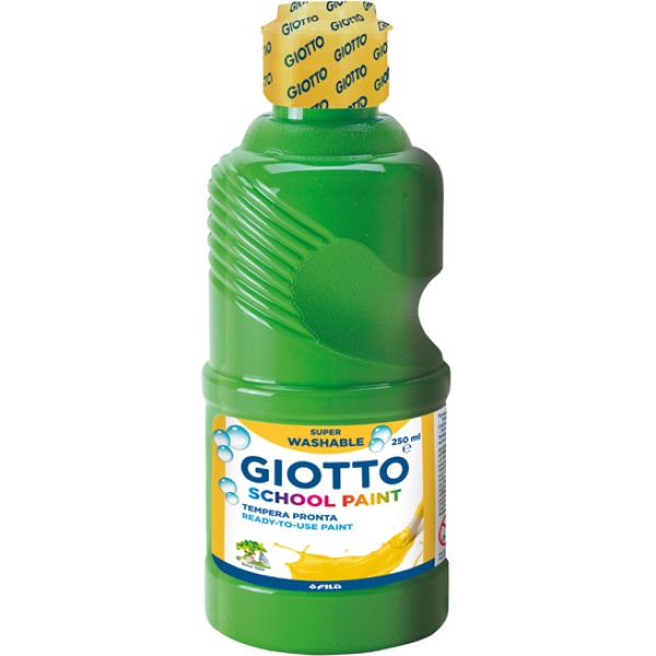 Tempera pronta 250ml lavabile giotto verde - Z04247