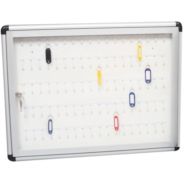 Bacheca murale portachiavi 45x60 - 90 posti - Z04424