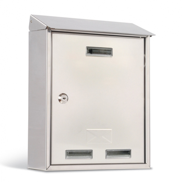 Cassetta postale 25x30x10cm inox serie elios - Z04432