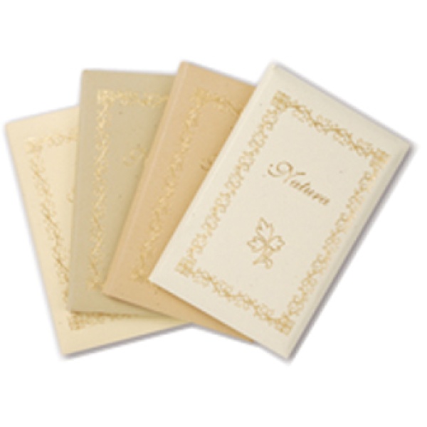 Taschetta 10biglietti+10buste f.to 9 9x14cm natura colori assortiti - Z04517