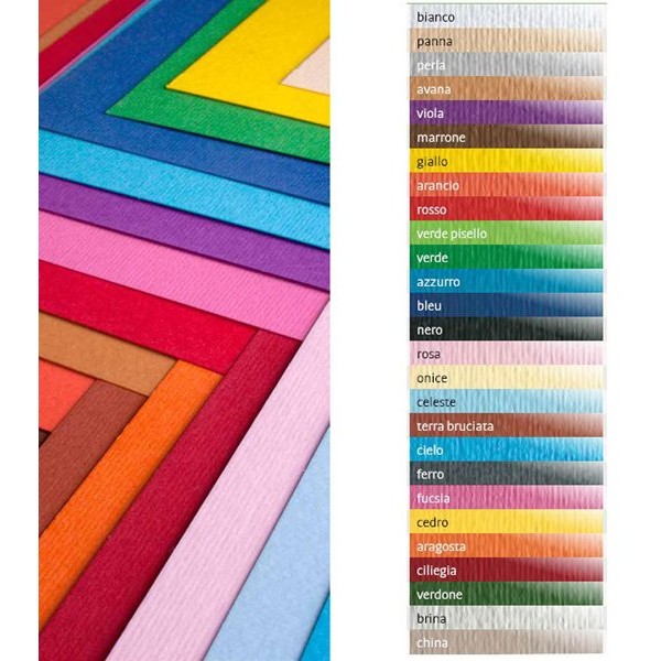 Blister 20fg cartoncino 50x70 220gr verdone 28 fabriano elle erre - Z04590