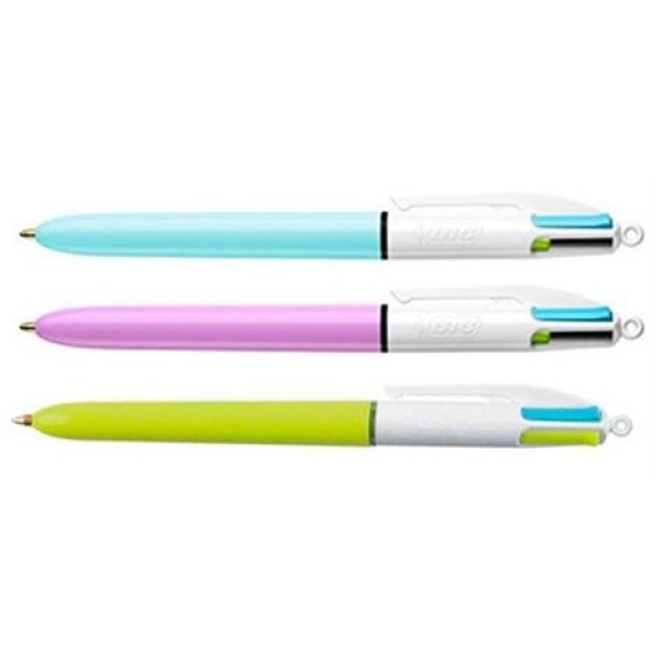 Scatola 12 penna sfera scatto 4 colours™ fun 1,0mm bic - Z04700