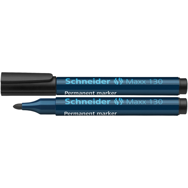 Marcatore maxx 130 permanente punta conica nero schneider - Z05143