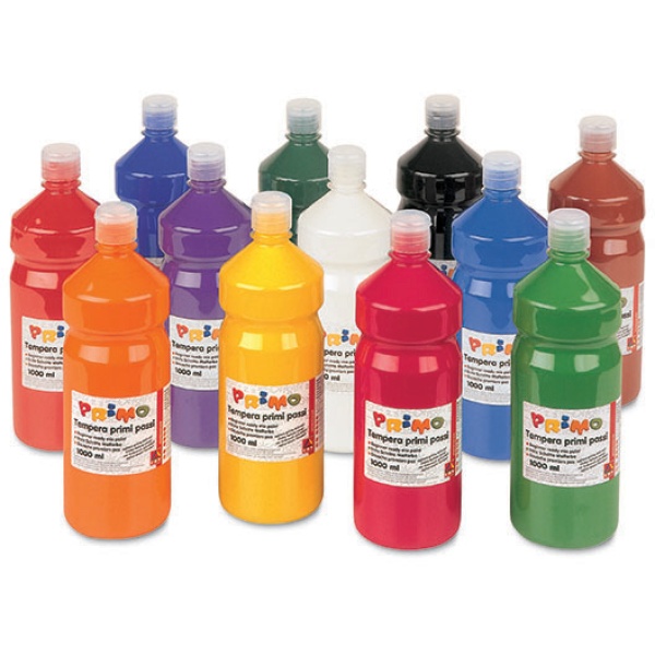 Tempera pronta 1 litro arancio cmp - Z05261