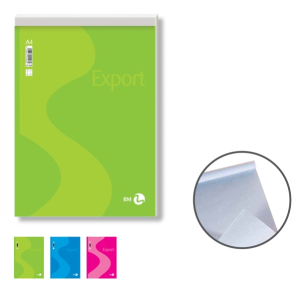 Blocco note export 210x297mm 50gr 50fg 5mm bm - Z05298