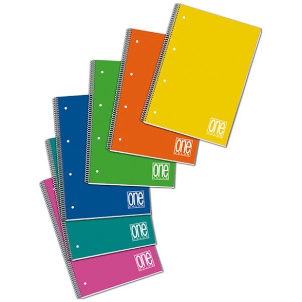 Maxiquaderno spiralato ppl 210x297mm A4 40fg+1 80gr 1rigo one color blasetti - Z05546