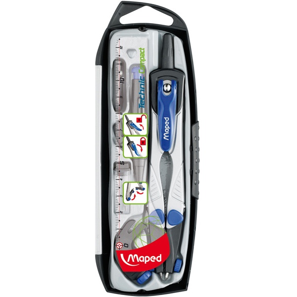 Compasso tecnich compact 5pz max maped - Z05697
