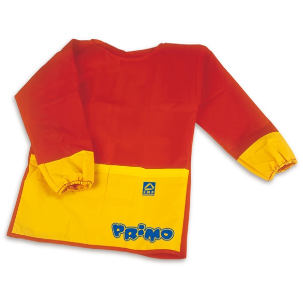 Grembiulino con maniche in tessuto plastico - Z05706