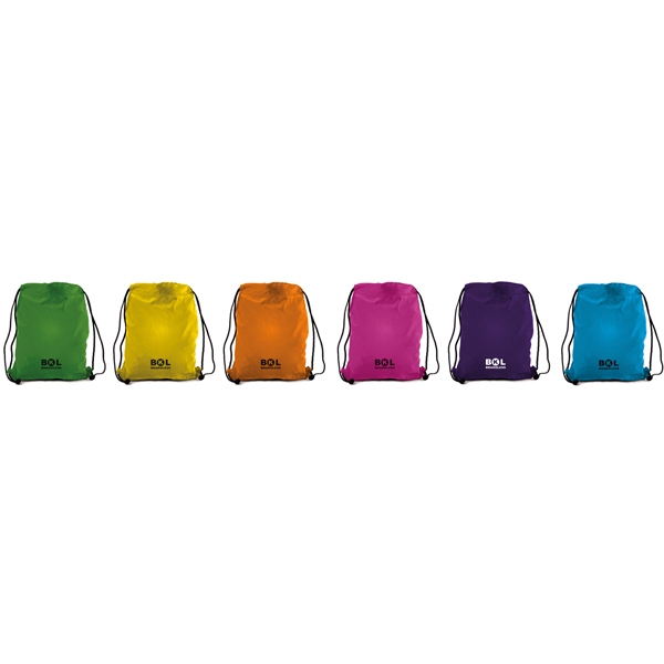 Sacchetto t-bag in nylon 38x50cm 6 colori assortiti - Z05717