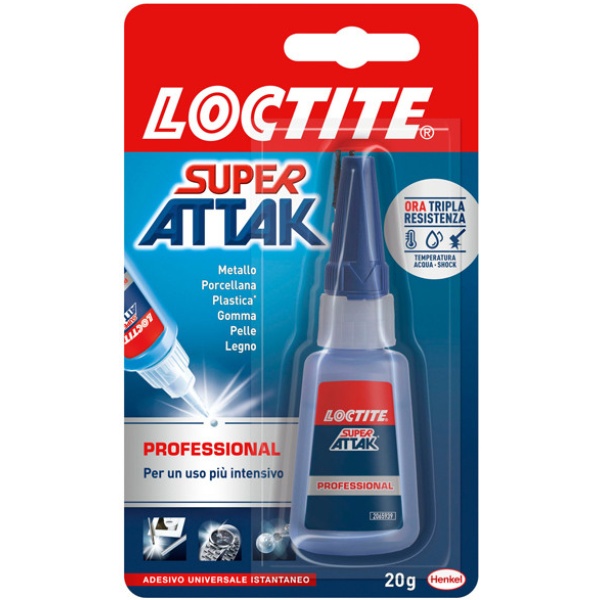 Colla super attak 20gr professional - Z05746