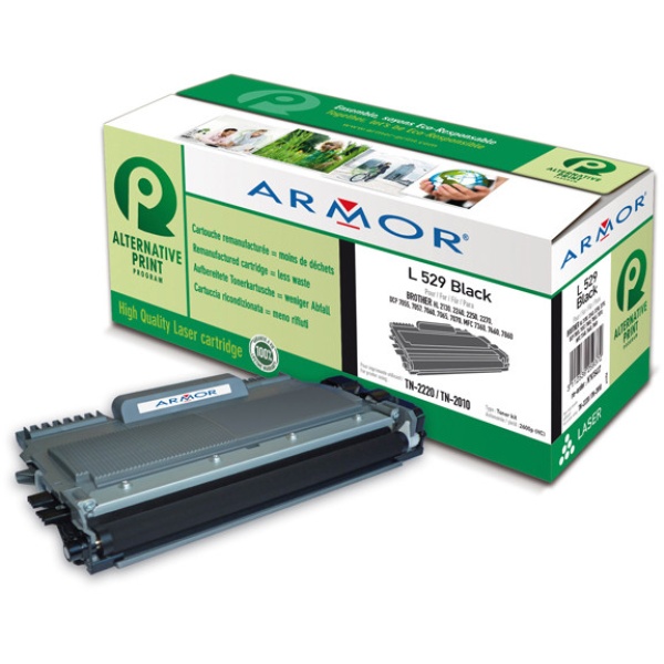 Toner nero armor per brother tn-2220 / tn-2010 - Z06009