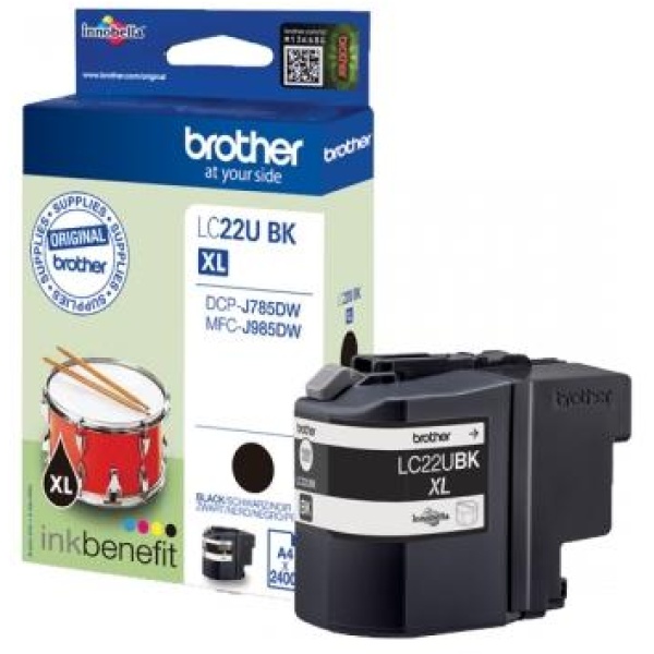 Cartuccia Brother LC22U (LC-22UBK) nero - Z06077