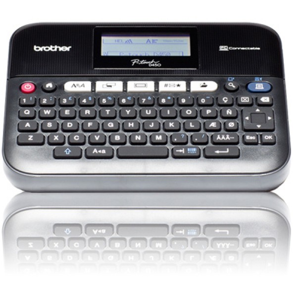 Etichettatrice p-touch d450vp brotherda tavolo con valigetta - Z06089