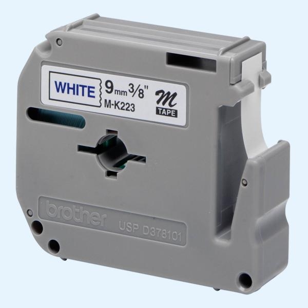 Nastro Brother MK223BZ blu-bianco - Z06136