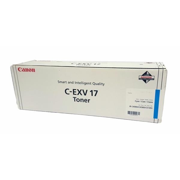 Toner Canon C-EXV17C (0261B002AA) ciano - Z06169