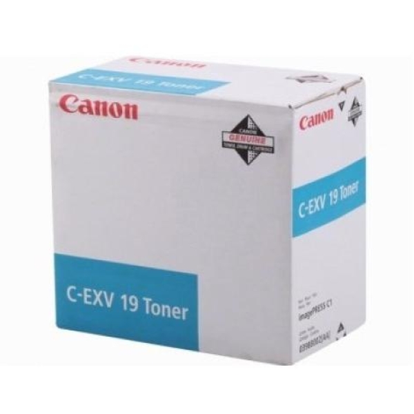 Toner Canon C-EXV19C (0398B002AA) ciano - Z06172