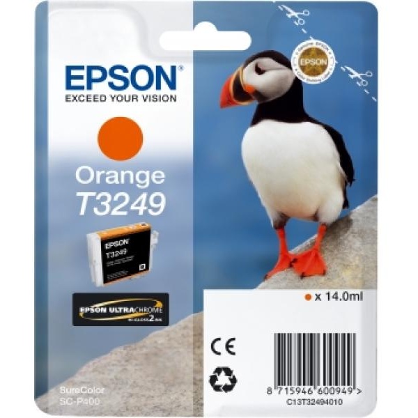 Cartuccia Epson T3249 (C13T32494010) arancio - Z06523