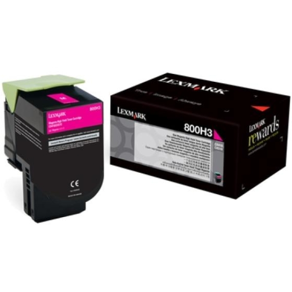 Toner Lexmark 800H3 (80C0H30) magenta - Z07360
