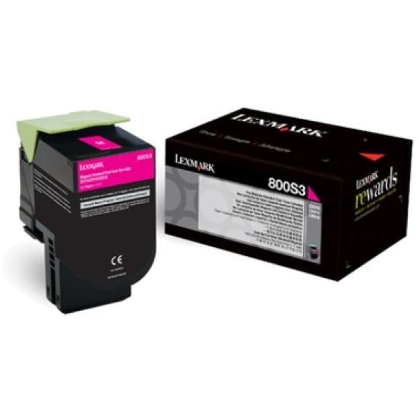 Toner Lexmark 800S3 (80C0S30) magenta - Z07364