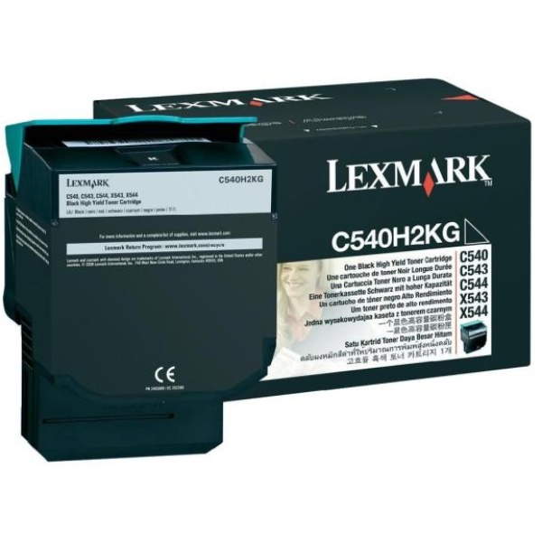Toner Lexmark C540H2KG nero - Z07446