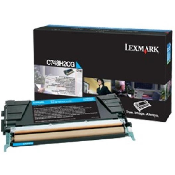 Toner Lexmark C748 (C748H2CG) ciano - Z07478
