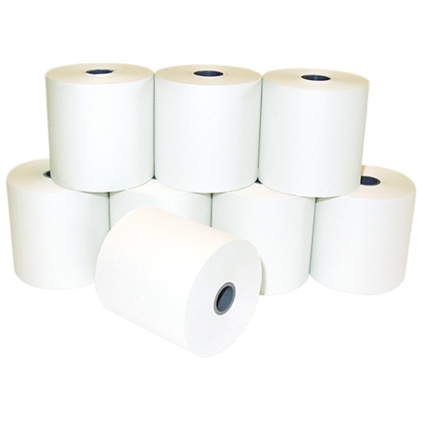 Cf 10 pz rotolo paper roll 57mm x 40 mt. 65 mm - Z07808