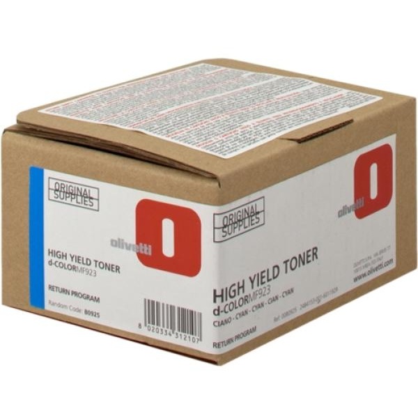 Toner Olivetti B0925 ciano - Z07931