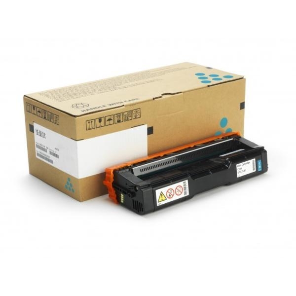 Toner Ricoh SP C252E (407717) ciano - Z08691