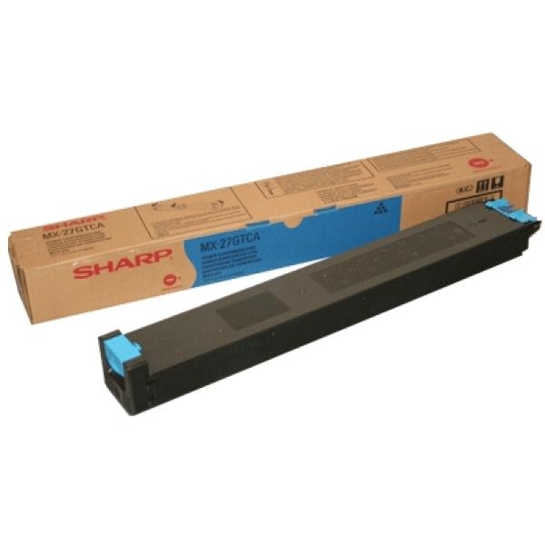 Toner Sharp MX27GTCA ciano - Z08786