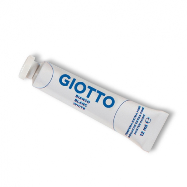 Tempera giotto tubo 4 (12ml) bianco 01 - Z09623