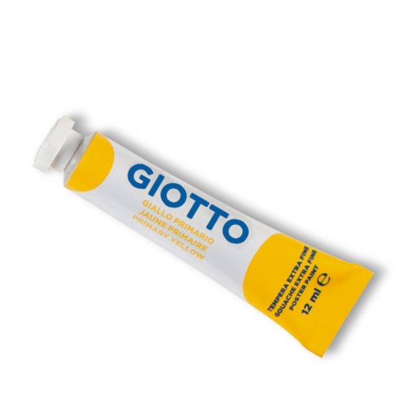 Tempera giotto tubo 4 (12ml) giallo primario 02 - Z09624