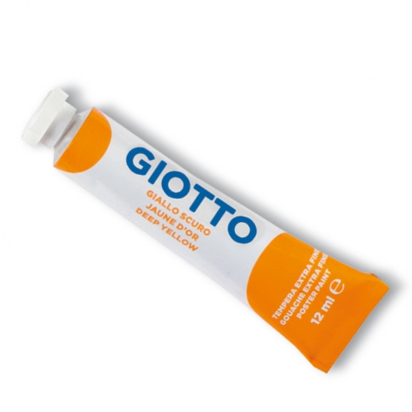 Tempera giotto tubo 4 (12ml) giallo scuro 04 - Z09626