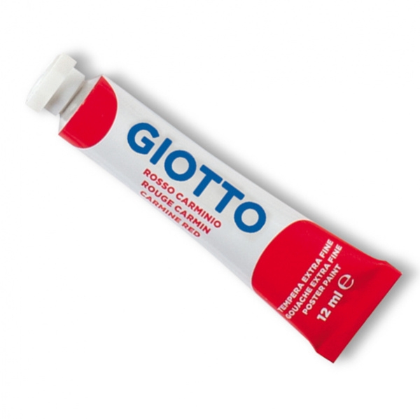 Tempera giotto tubo 4 (12ml) rosso carminio 09 - Z09630