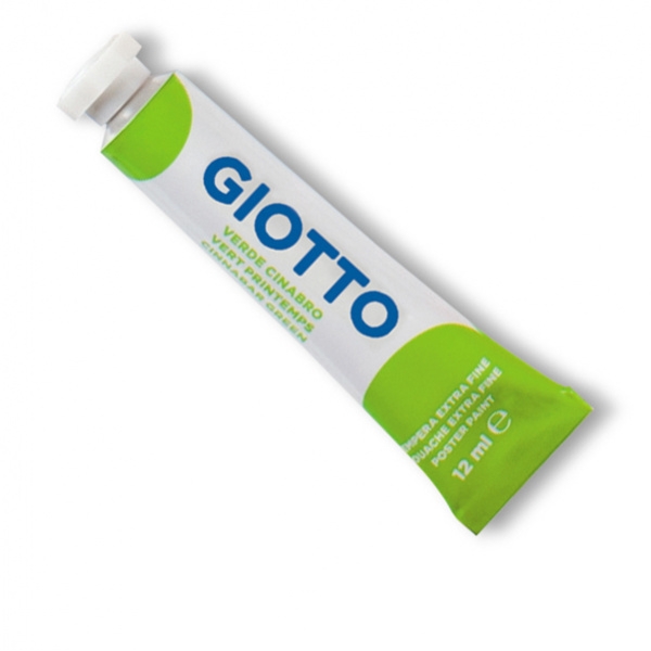 Tempera giotto tubo 4 (12ml) verde cinabro 11 - Z09632