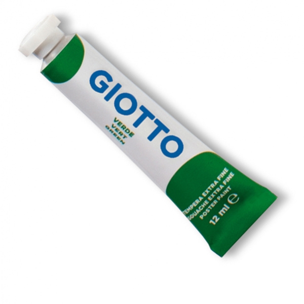 Tempera giotto tubo 4 (12ml) verde 12 - Z09633