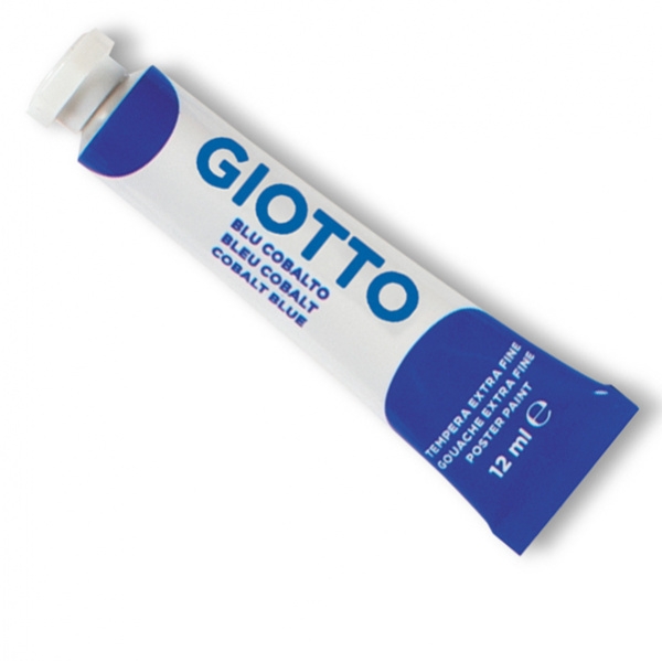 Tempera giotto tubo 4 (12ml) blu cobalto 16 - Z09637