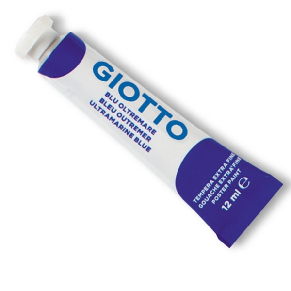 Tempera giotto tubo 4 (12ml) blu oltremare 17 - Z09638