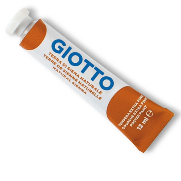 Tempera giotto tubo 4 (12ml) terra di siena naturale 20 - Z09640