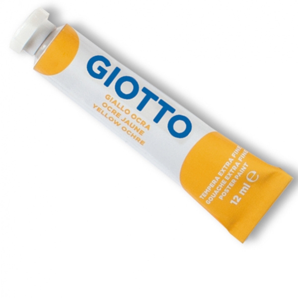 Tempera giotto tubo 4 (12ml) giallo ocra 21 - Z09641