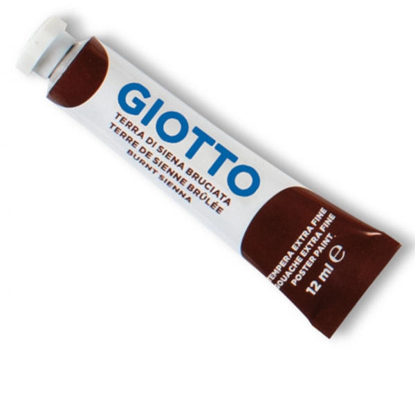 Tempera giotto tubo 4 (12ml) siena bruciata 22 - Z09642