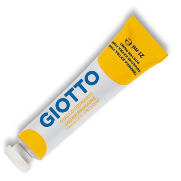 Tempera giotto tubo 7 (21ml) giallo primario 02 - Z09646