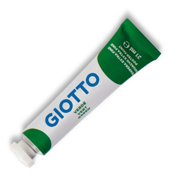 Tempera giotto tubo 7 (21ml) verde 12 - Z09648