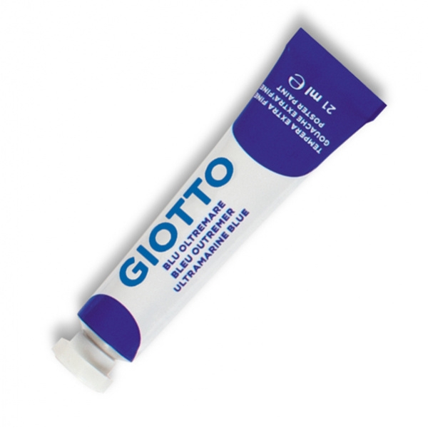 Tempera giotto tubo 7 (21ml) blu oltremare 17 - Z09650