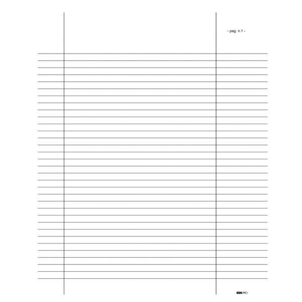 Registro verbale assemblea 31x24,5 92pag.numerate e2383 - Z09850