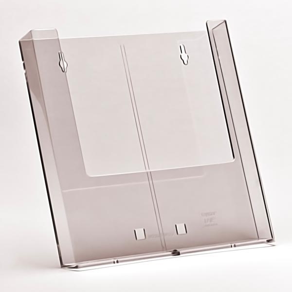 Porta depliant A4 da parete trasparente w230 - Z09868