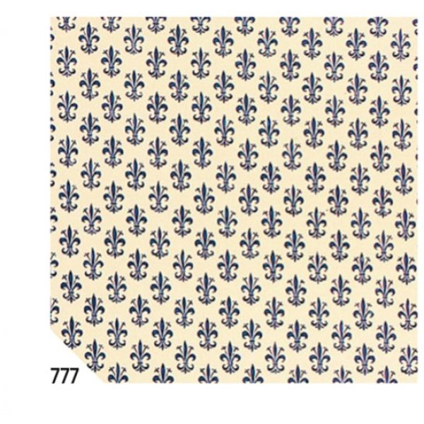 Rotolo cartarivesto 50x500cm giglio blu lavabile rex58 - Z09901