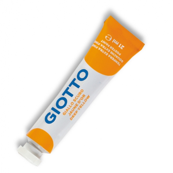 Tempera giotto tubo 7 (21ml) giallo scuro 04 - Z09911