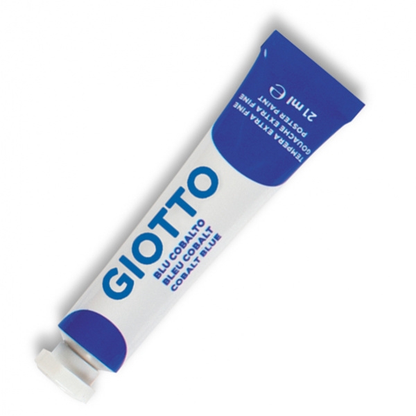Tempera giotto tubo 7 (21ml) blu cobalto 16 - Z09917